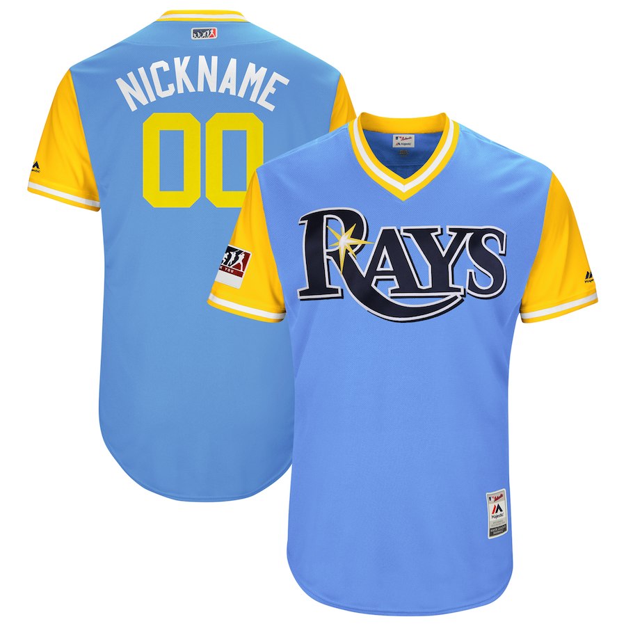 Men's Tampa Bay Rays 2018 Players' Weekend Flex Base Pick-A-Player Roster Jersey